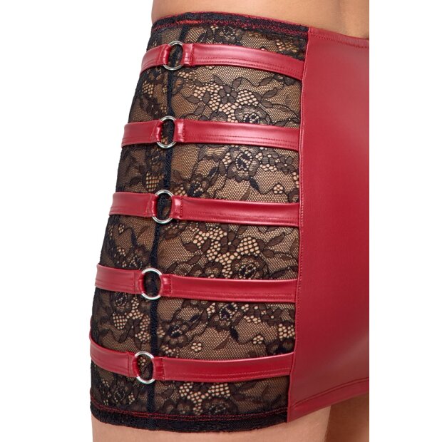 Cottelli CollectionTop und Rock rot S - XL