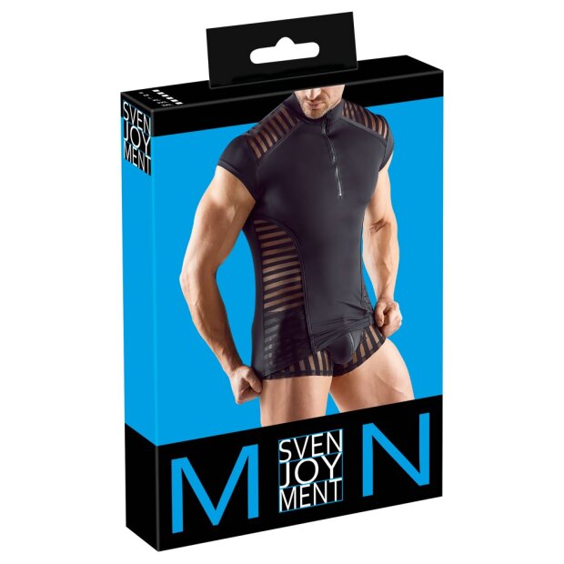 Svenjoyment Herren Shirt Schwarz S - 3XL