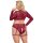 Cottelli Collection Top und Slip rot XL - 3XL