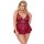 Cottelli Collection Babydoll rot XL - 3XL