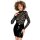Black Level Lack Kleid mit Spitze S - XL