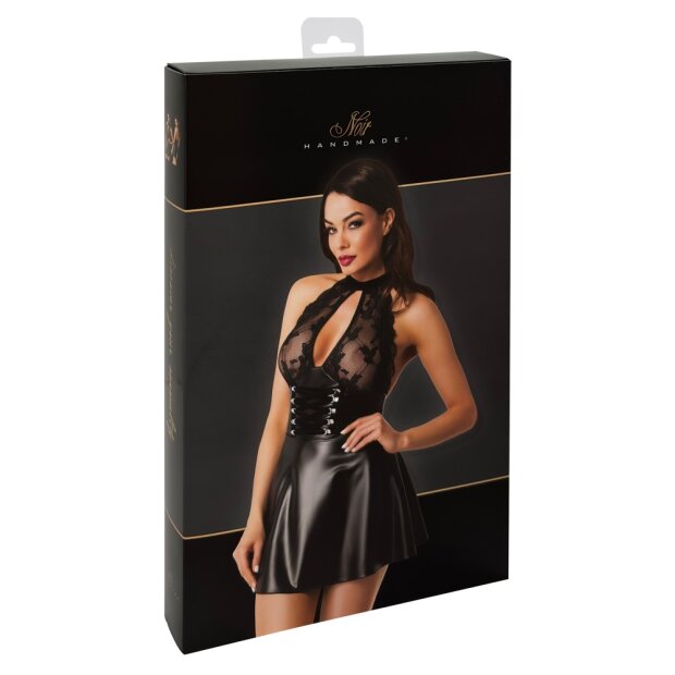 Noir Kleid Schnürung S - XL