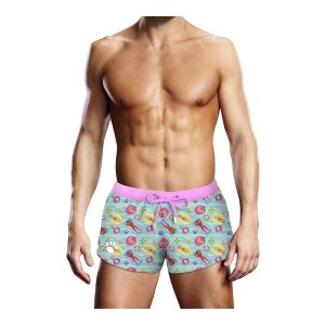 Prowler Badeshorts blau, pink S - XL