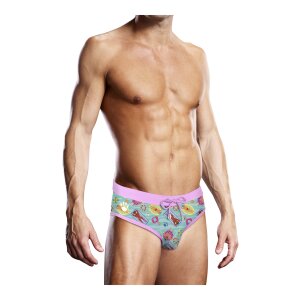 Prowler Badeslip blau, pink S - XL