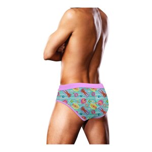 Prowler Badeslip blau, pink S - XL