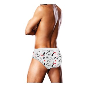 Prowler Badeslip Petplay weiß S - L