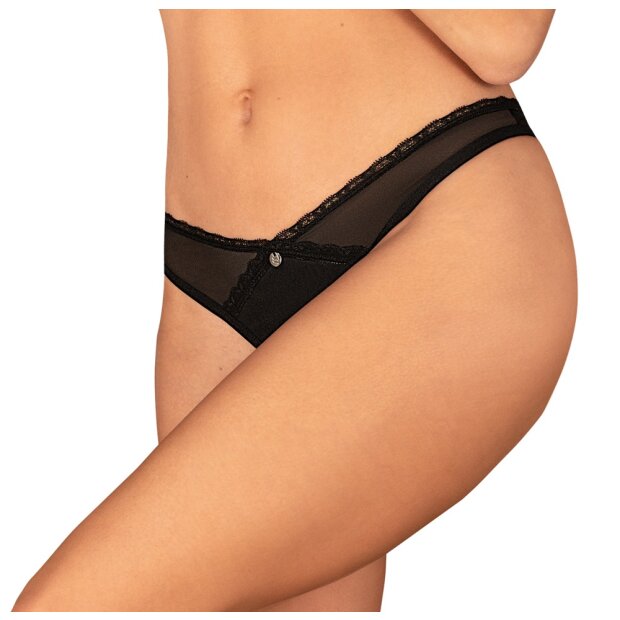 Obsessive - Thong - Black XS/S - XL/XXL