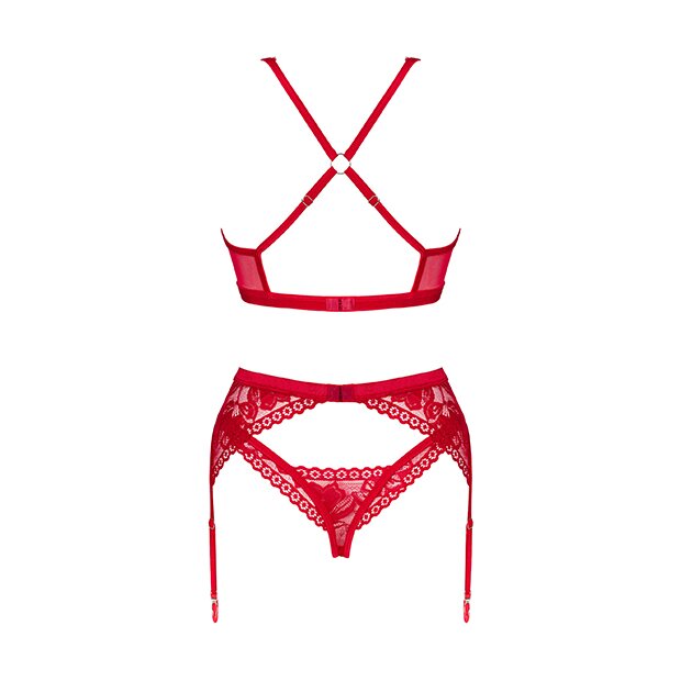 Obsessive Lacelove 3-pcs set XS/S - XL/XXL