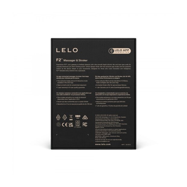 LELO F2S Masturbator Rouge