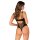 Obsessive Nesari Body mit Ouvert String schwarz XS/S - XL/XXL