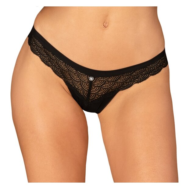 Obsessive - Panty - Black XS/S - XL/XXL