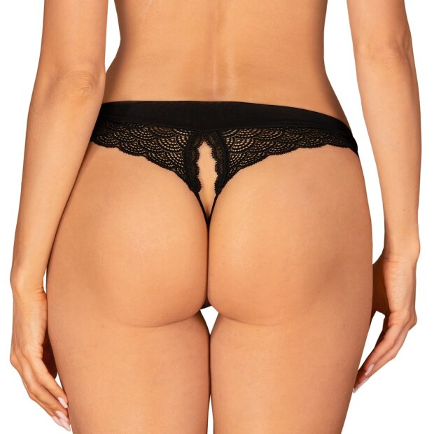 Obsessive - Panty - Black XS/S - XL/XXL