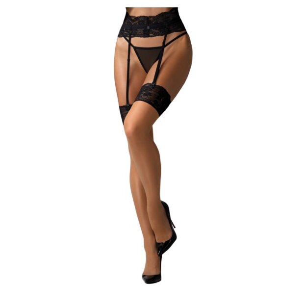 Obsessive Nutris stockings Black XS/S - XL/XXL