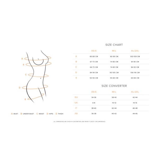 Obsessive Nutris stockings Black XS/S - XL/XXL