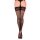 Ballerina - Fantasy Hold Ups - Stockings (20 denier) - Black - S/M - L/XL