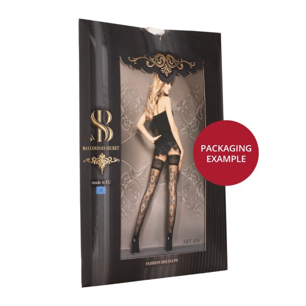 Ballerina - Fantasy Tights - Tights (20 denier) - Black - S/M - L/XL