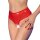Chilirose Crotchless Panty Red S/M - L/XL