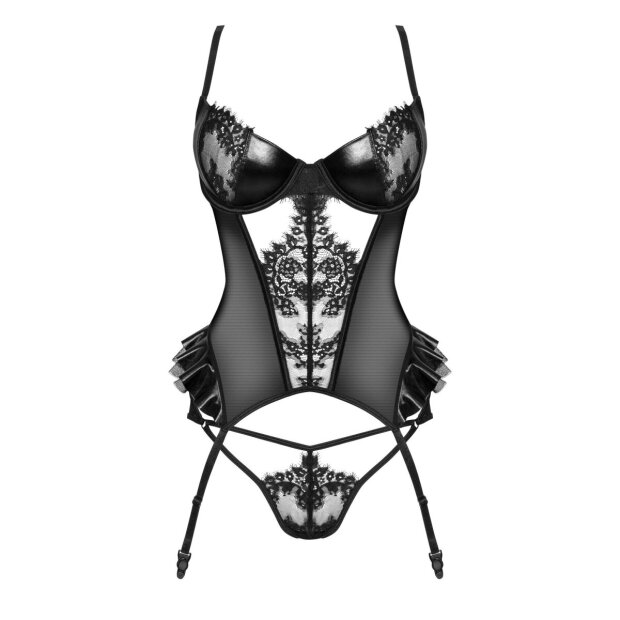 Beauty Night Fashion Rafaella corset black S/M - L/XL