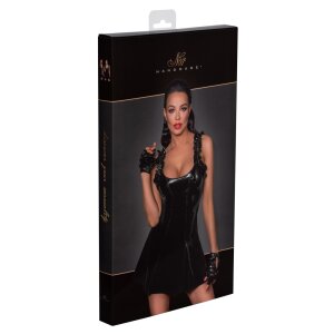 Noir Kleid Rüsche S - XL