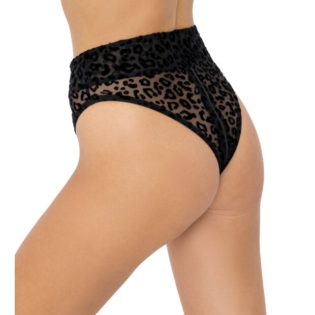 Noir Panty leo S - XL