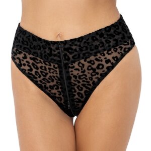 Noir Panty leo S - XL