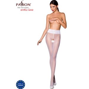 Passion Tiopen 008 Stocking White (30 DEN) XS/S - M/L