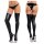 GLOSSY Wetlook Stockings S - XL