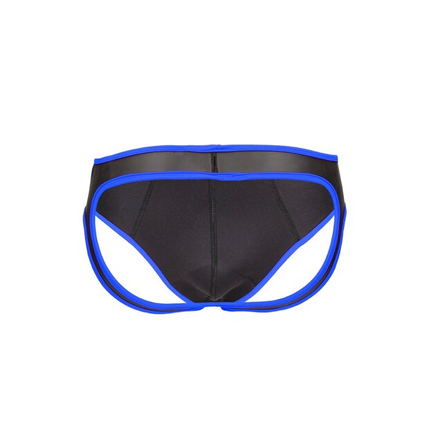 Shots Ouch! Neoprene Jockstrap blau S/M - L/XL