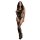 Fence Net Suspender Bodystocking Black Onesize - Queensize