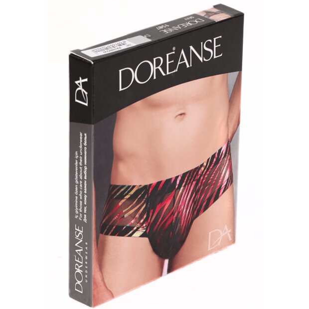 Doreanse Herren Regenbogenfarben Transparente Boxershorts S - XXL