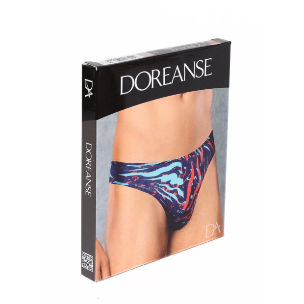 Doreanse Zebramuster-String für Männer S - XXL