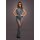 Fishnet and Lace Bodystocking Blue Onesize - Queensize