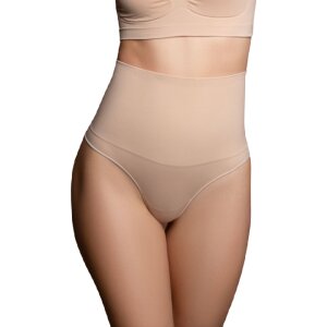 Bye Bra Seamless High Waist Thong Medium Control - S - XXL