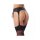 Rimba - Suspender belt with side laces - S/M - M/L