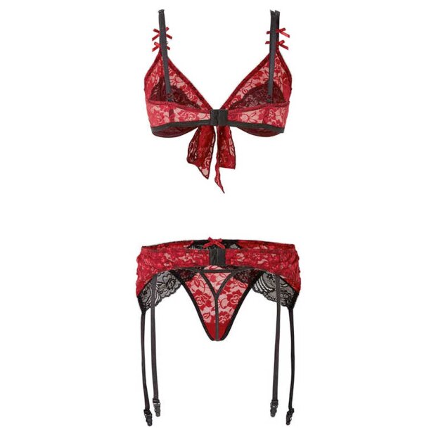 Christine Lingerieset 3 pc  Bobbi  - S/M - L/XL