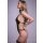 Christine Open crotch Body-Set Renee - black S/M - L/XL