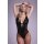 Christine Sensual open crotch body Dewi- black - S/M - XXL