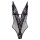 Christine Sensual open crotch body Dewi- black - S/M - XXL
