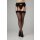 Christine Suspender stockings anti-ladder Glorious - black - S/M - L/XL