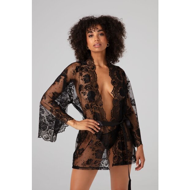 Christine Lace Kimono Graceful - S/M - XXL/3XL