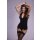 Christine Catchy Cabaret Suspendertop-Set - black - S - XXL