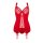 Christine 2-pc Suspendertop set Marzia - red  - S/M - L/XL