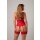 Christine 2-pc Suspendertop set Marzia - red  - S/M - L/XL