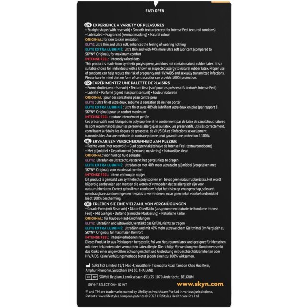 SKYN Selection+ 10er