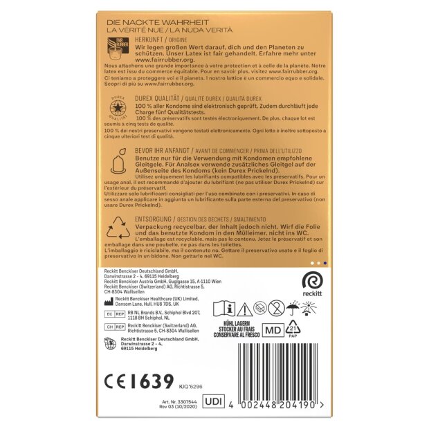 Durex Hautnah Extra Groß 10er