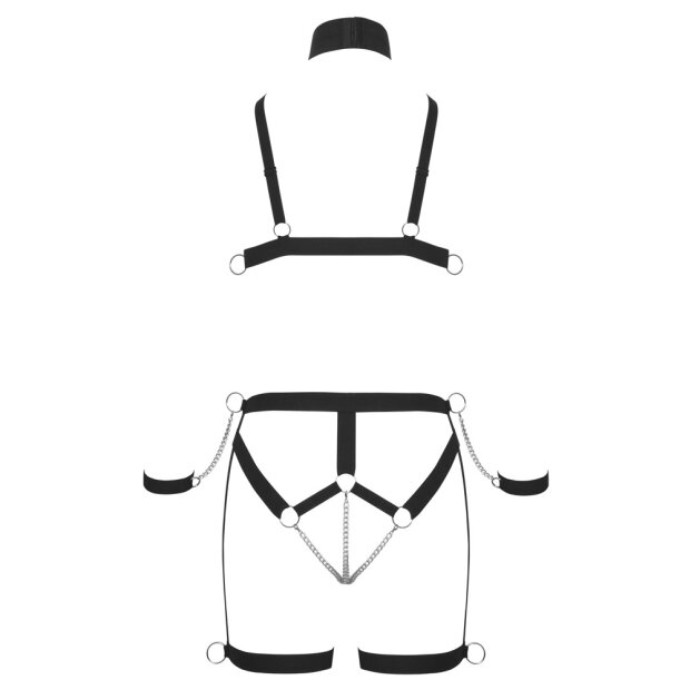 You2Toys Bad Kitty Strap Bikini XL Black