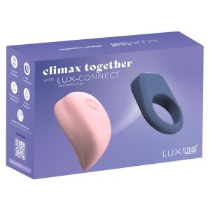 Luxus Climax Together vibromasseur pour couple multicolore