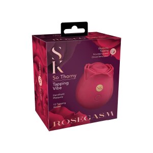 Secret Kisses Rosegasm So Thorny Auflegevibrator Pink 8,3 cm