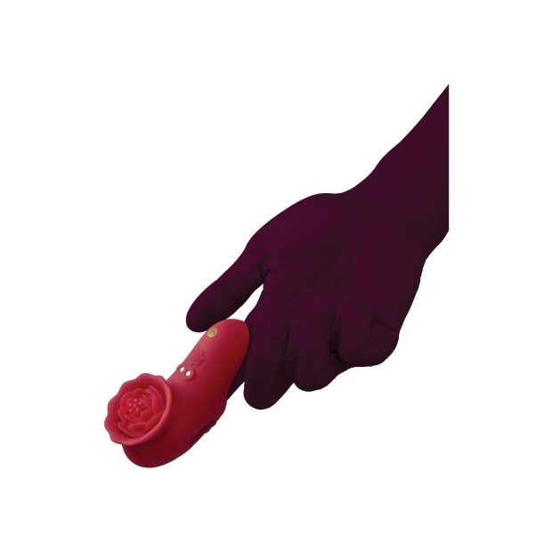 Secret Kisses Rosegasm Playful Finger Vibrator Pink 8,8 cm