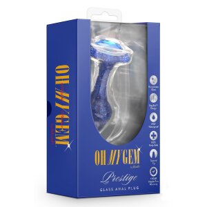 Blush Oh My Gem Prestige Anal Plug Blau 8,3 cm Ø...